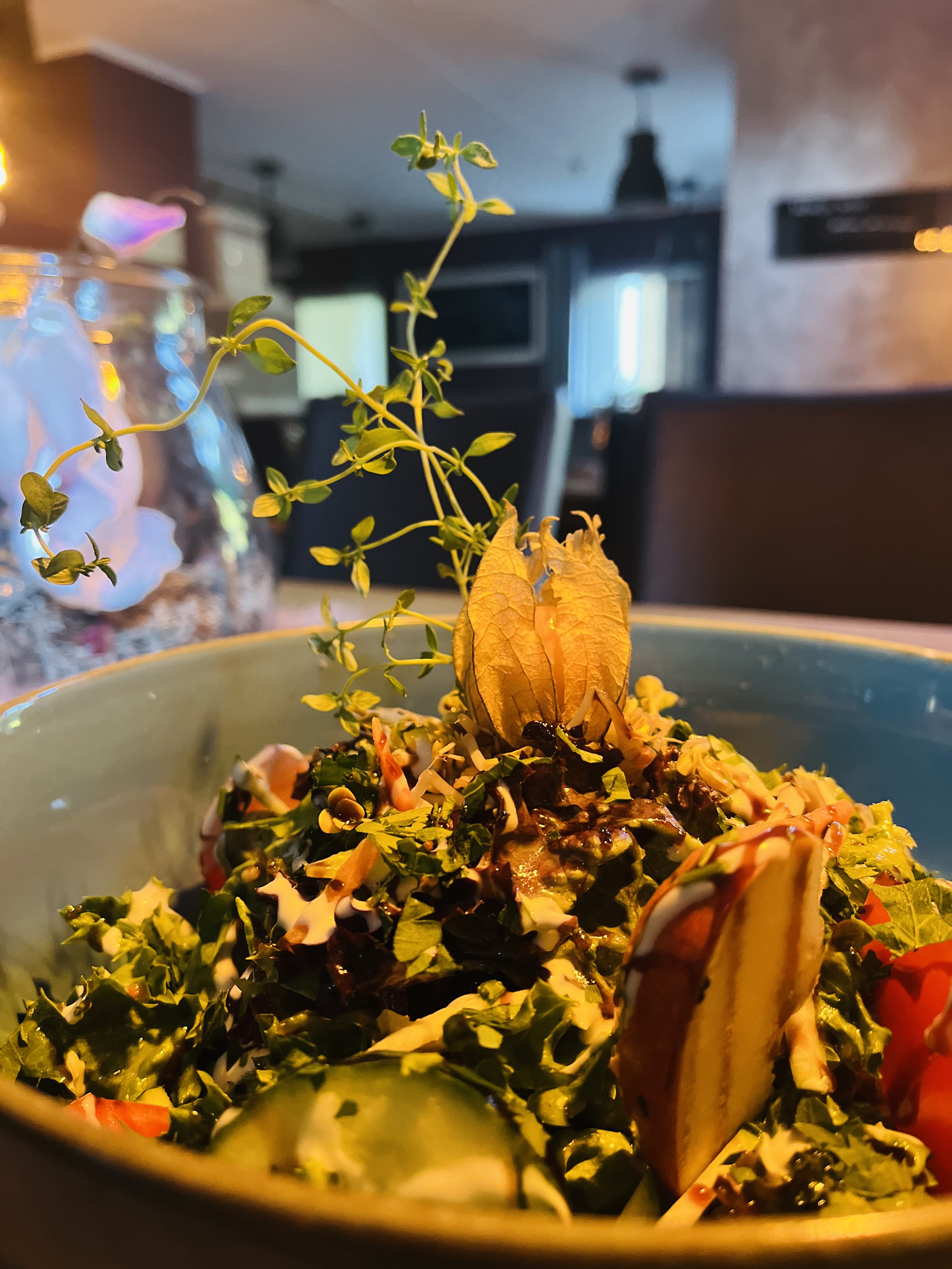 Kulinarisches Gericht im Restaurant Baumanns